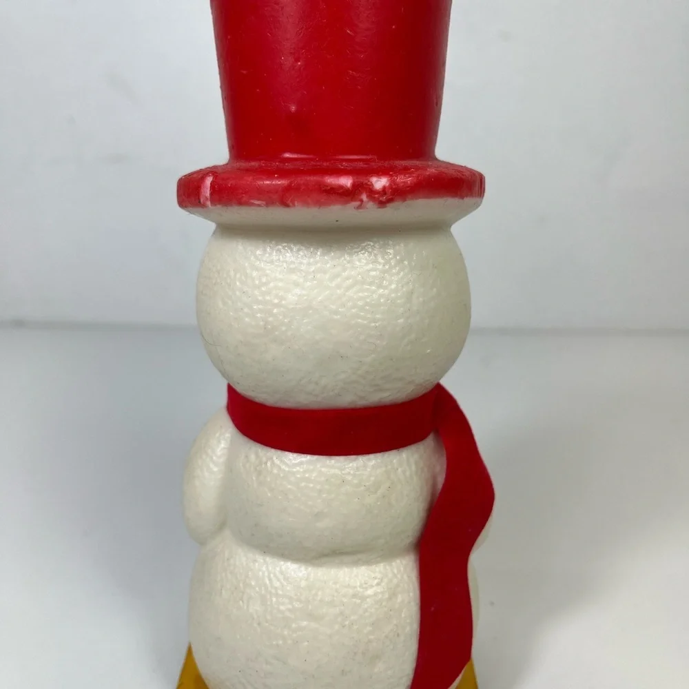 Vintage Suni Snowman Full Figure Candle NOS‎ Made In USA